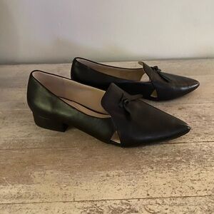 Cole Haan black viola skimmer‎ pointed flats size 8.5
